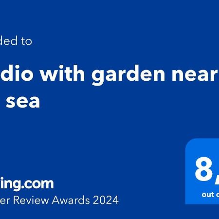 Studio With Garden Near The Sea Koper Zewnętrze zdjęcie